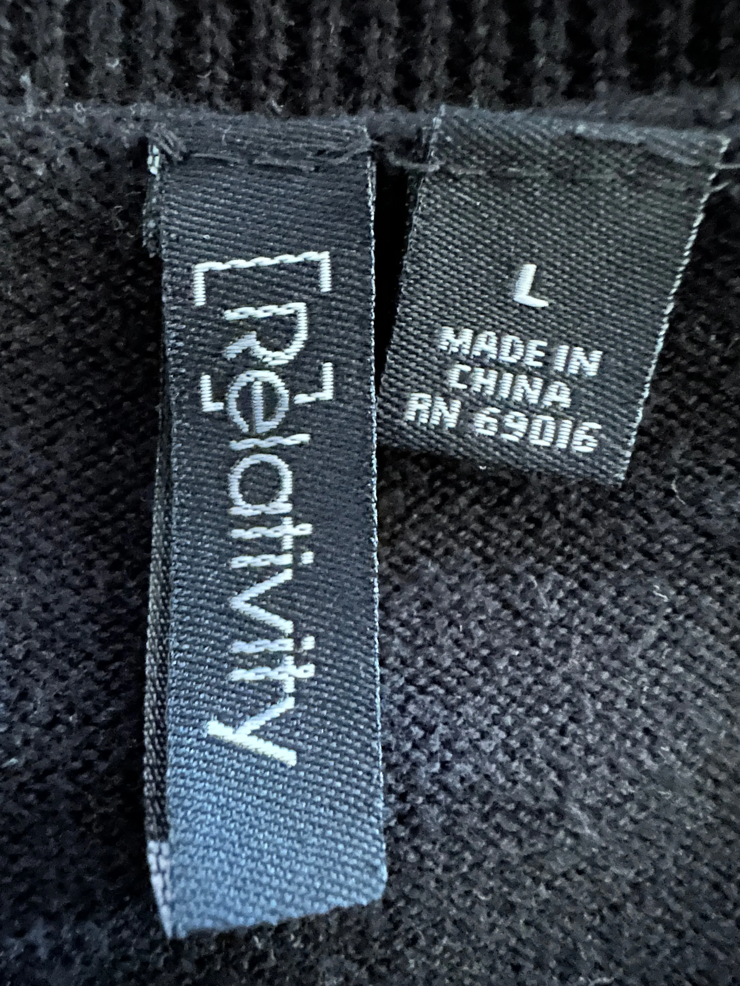 Relativity - Black Blouson Sweater Dress