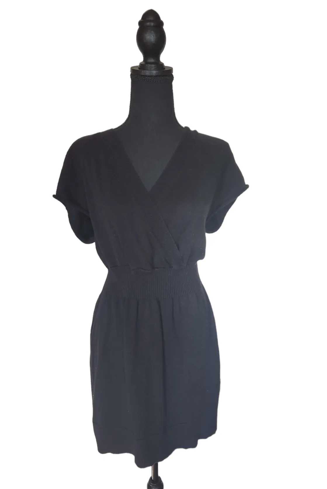 Relativity - Black Blouson Sweater Dress