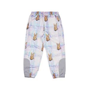 ROYAL FLEECE JOGGER PANTS BEAR RABBIT PASTEL CHECK