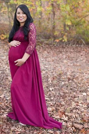 Scarlett Lace Maxi Dress