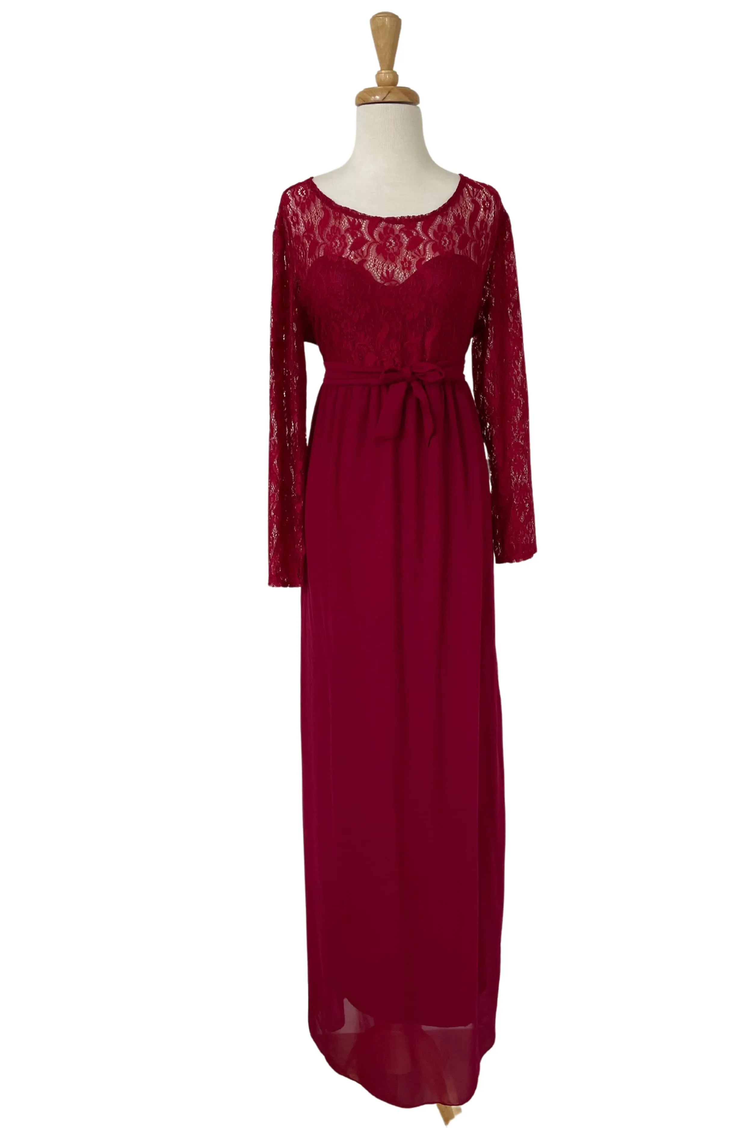 Scarlett Lace Maxi Dress
