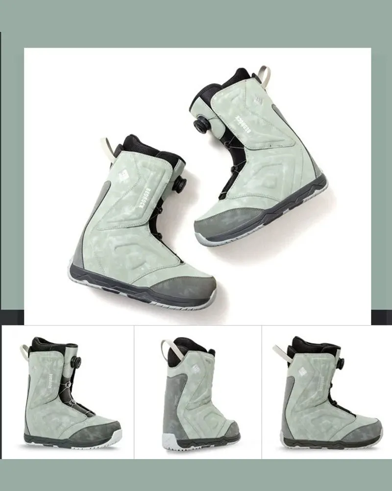 Ski Wear Outdoor Duotone Unisex Snow Boots