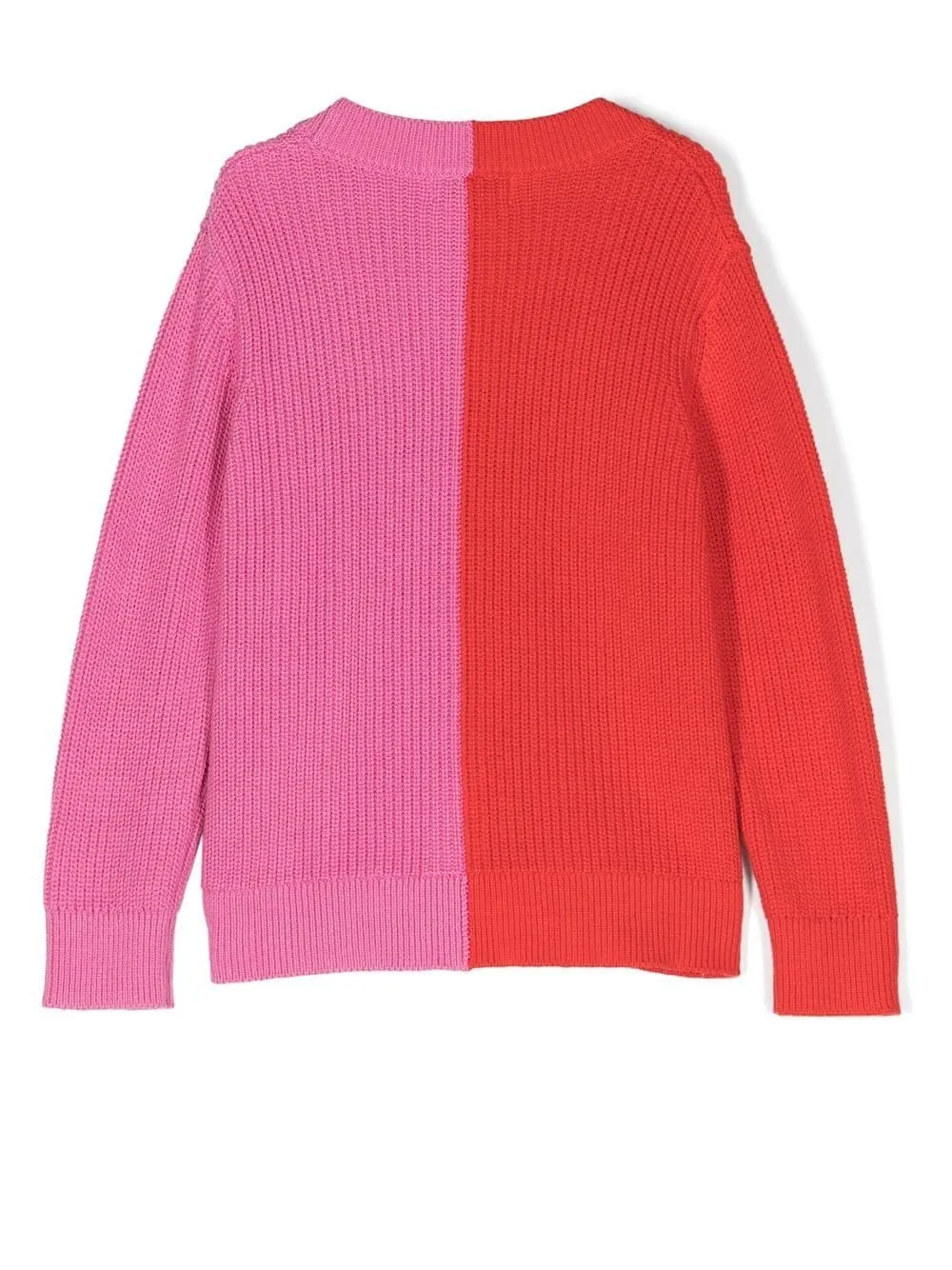 STELLA MCCARTNEY BICOLOR KNIT CARDIGAN