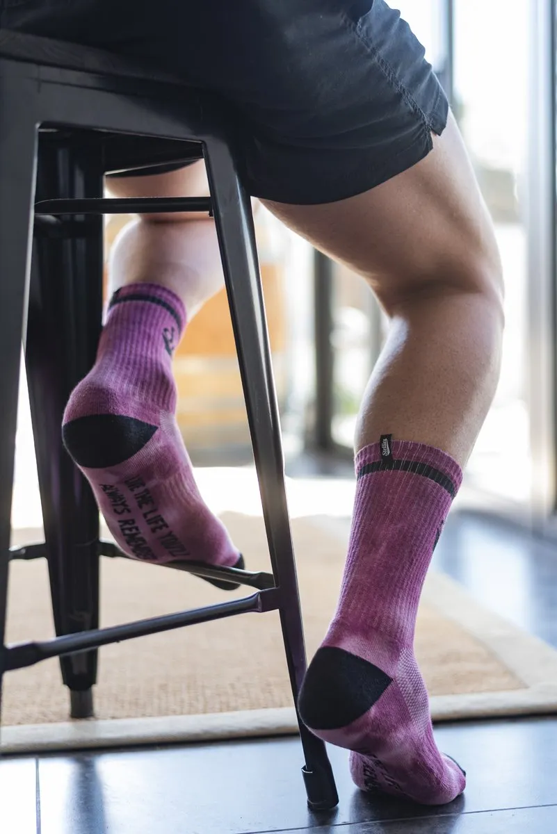 Stellies Socks in Crimson Crush-Dye
