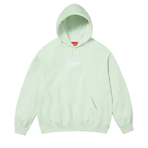 Supreme Box Logo Hoodie FW23 'Light Green'