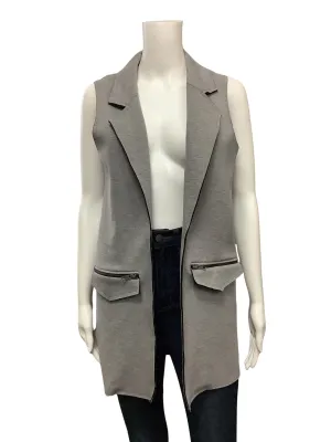 Top Shop Women's Vest Grey Size: S