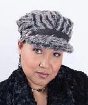 Valerie Cap Style - Desert Sand Faux Fur