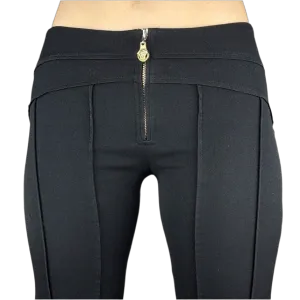 Versace 90s Wool-Blend Zipper Flares (S)