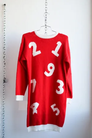 Vintage Varsity Club Dress