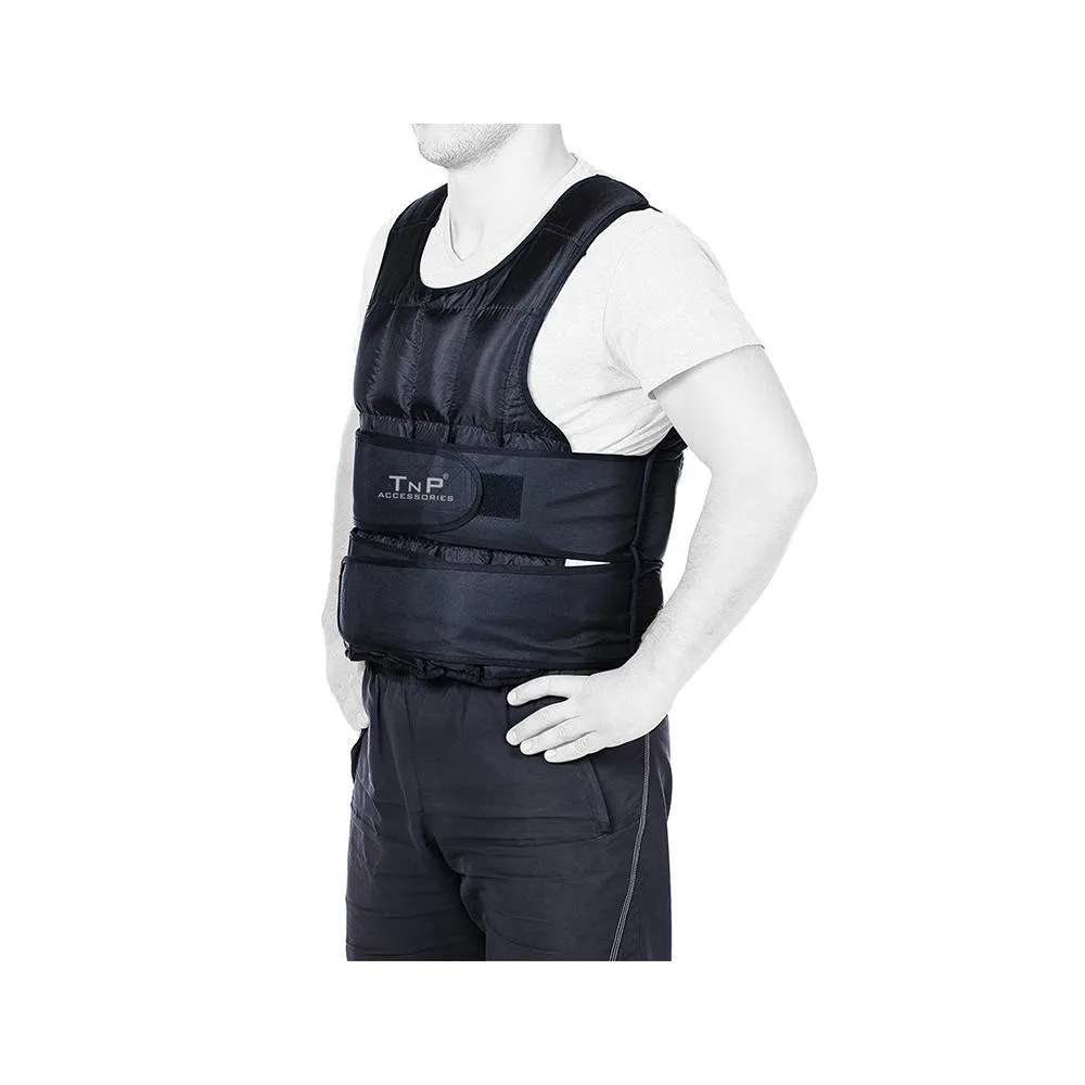 Weighted Vest 15Kg Black