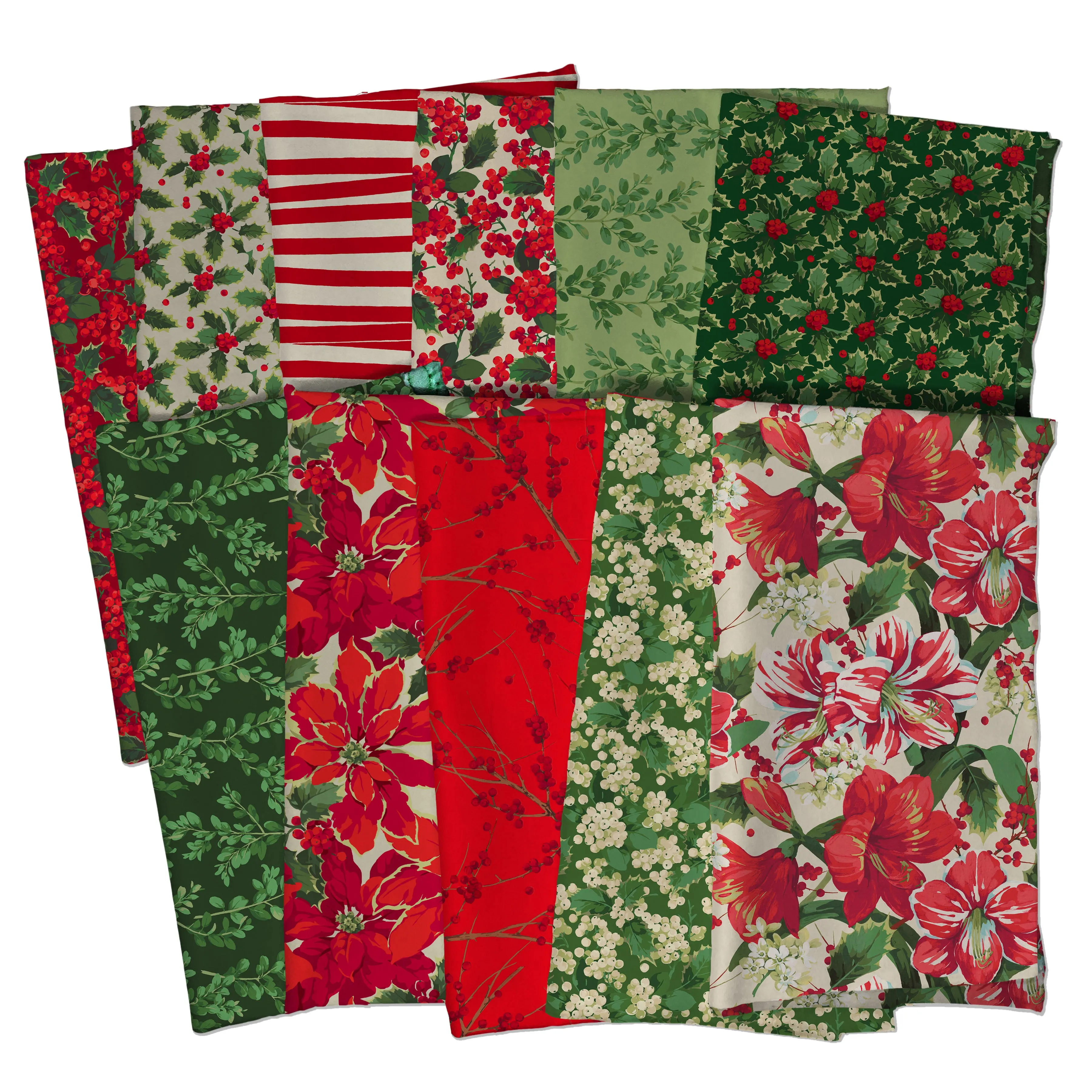 Winterberry | Holly Berry - Crimson by Martha Negley for Free Spirit | PWMN035.CRIMSON