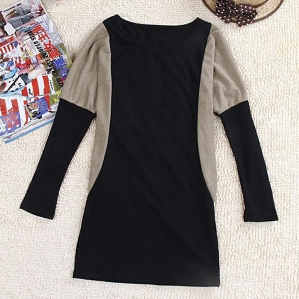 Women's Autumn/Winter Casual Sweater Long-Sleeved Dress