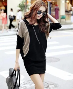 Women's Autumn/Winter Casual Sweater Long-Sleeved Dress