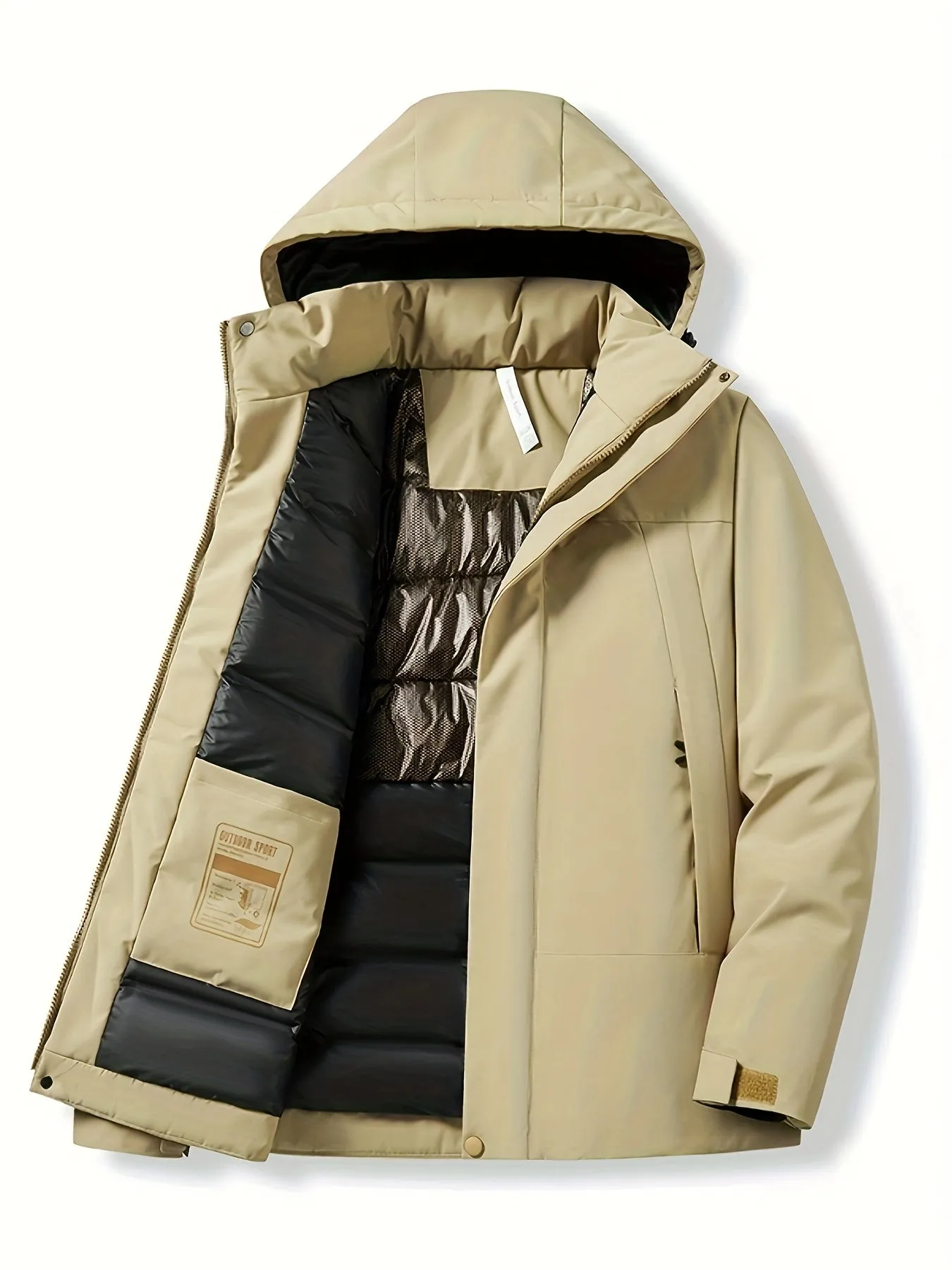 Women's Stylish Warm Winter Windproof Winter Jacket with Hood | Ideal for Winter