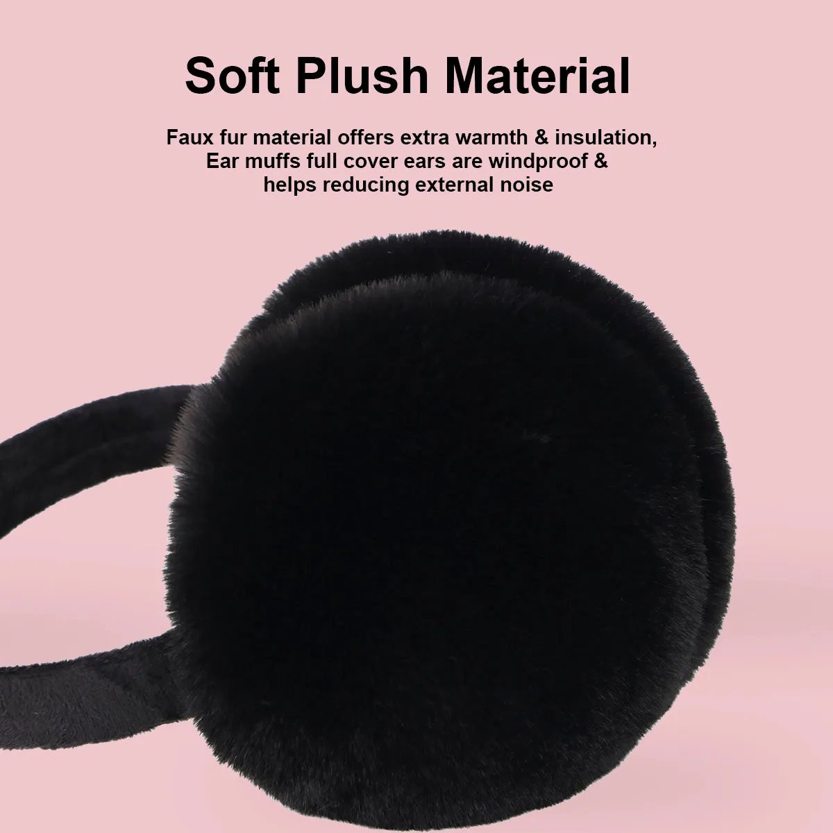 Women's Winter Warm Ear Warmers Outdoor Earmuffs